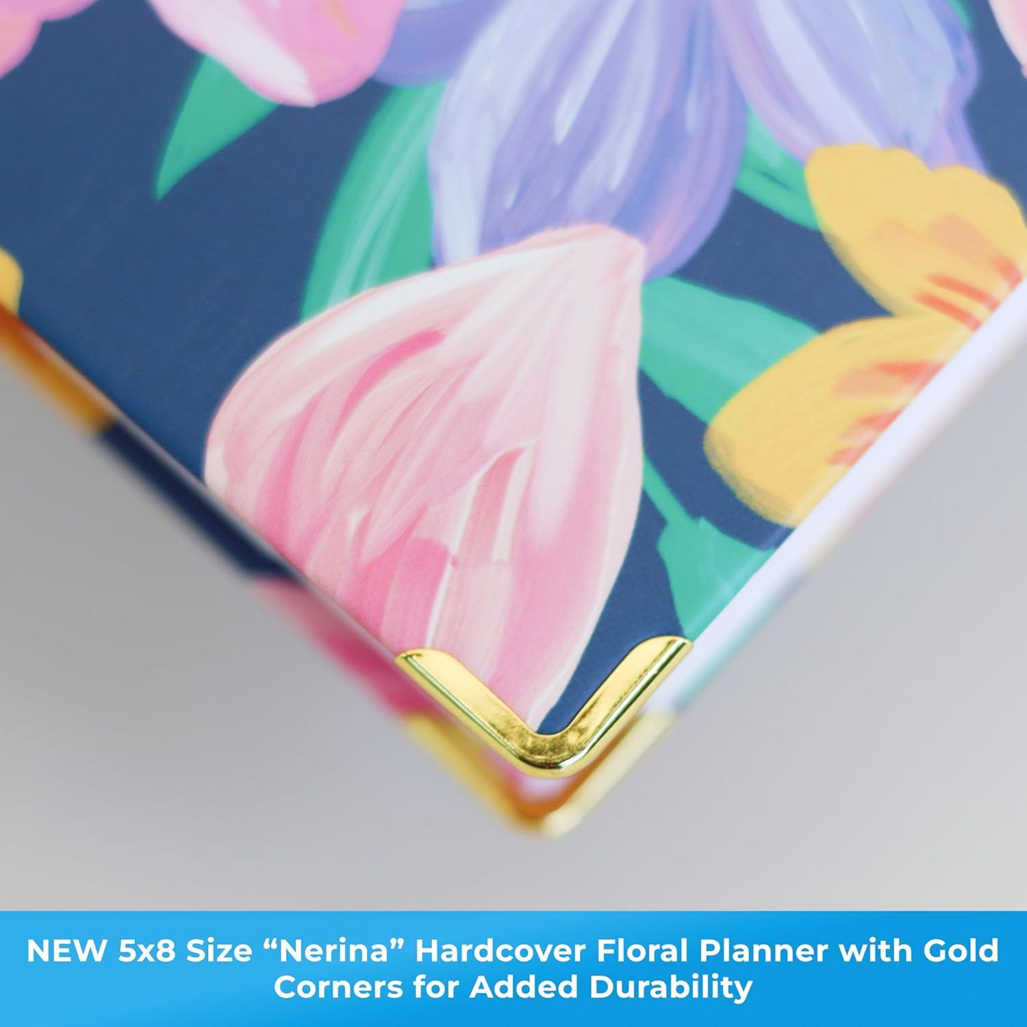 imageBlue Sky 15 Month 2026 Weekly and Monthly Planner Calendar October 2025 December 2026 5quot x 8quot Hard Cover Durable Twin Wire Binding Laminated Tabs Storage Pocket Includes Ruler Sticky Notes ampamp Stickers NerinaNerina 2026