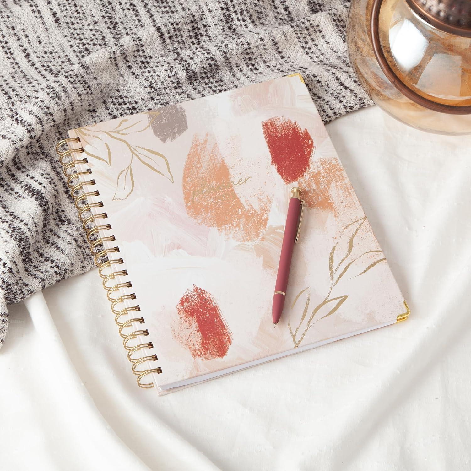 imageBlue Sky 15 Month 2026 Weekly and Monthly Planner Calendar October 2025 December 2026 5quot x 8quot Hard Cover Durable Twin Wire Binding Laminated Tabs Storage Pocket Includes Ruler Sticky Notes ampamp Stickers HenriHenri 2025