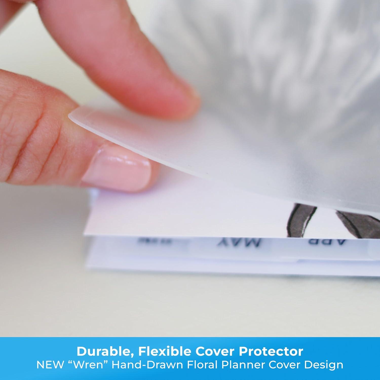 imageBlue Sky 15 Month 2026 Weekly and Monthly Planner Calendar October 2025 December 2026 7quot x 9quot Flexible Cover Durable Twin Wire Binding Laminated Tabs Includes Ruler ampamp Sticky Notes WrenWren 2026