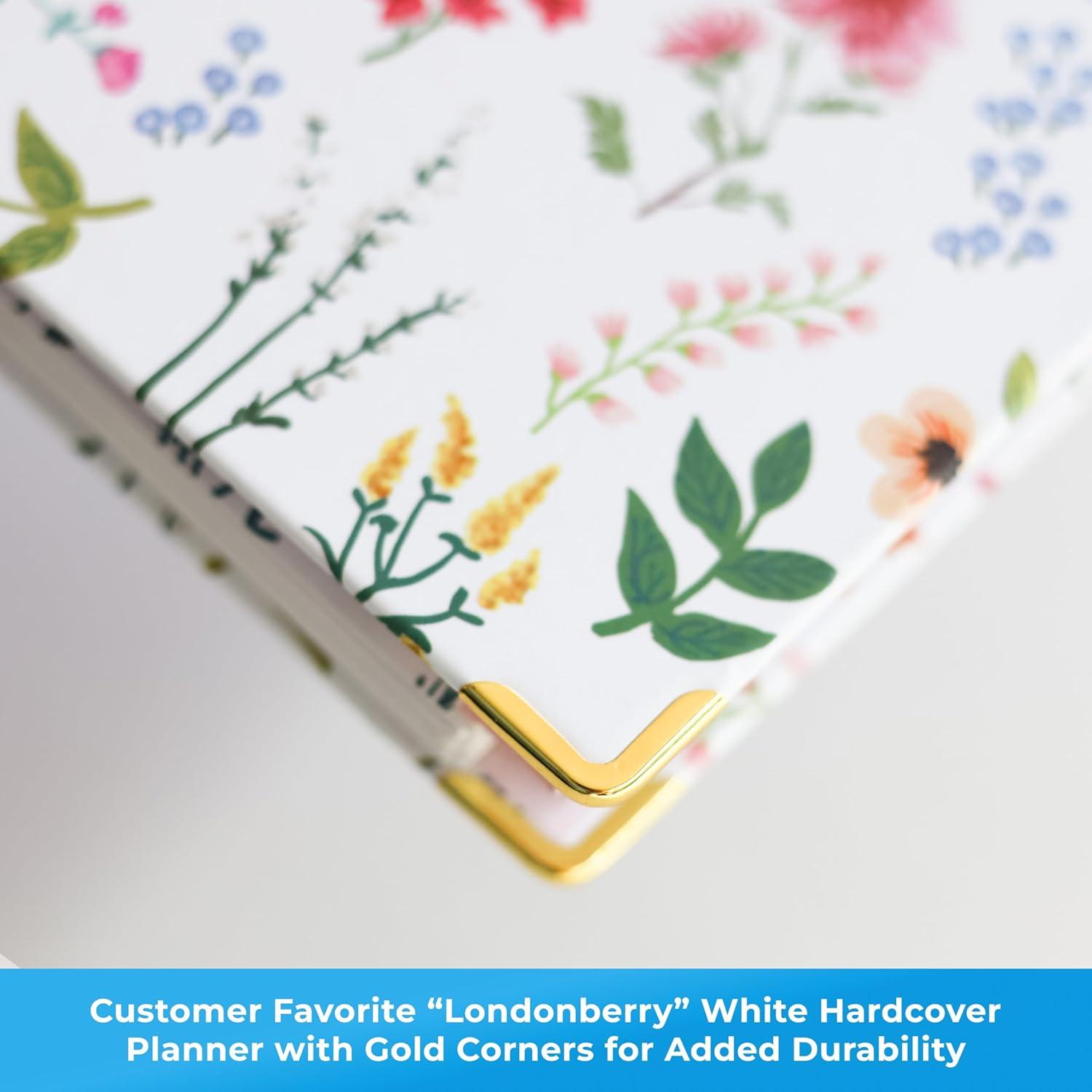 imageBlue Sky 15 Month 2026 Weekly and Monthly Planner Calendar October 2025 December 2026 85quot x 11quot Hard Cover Durable Twin Wire Binding Laminated Tabs Storage Pocket Includes Ruler Sticky Notes ampamp Stickers LondonberryLondonberry 2026