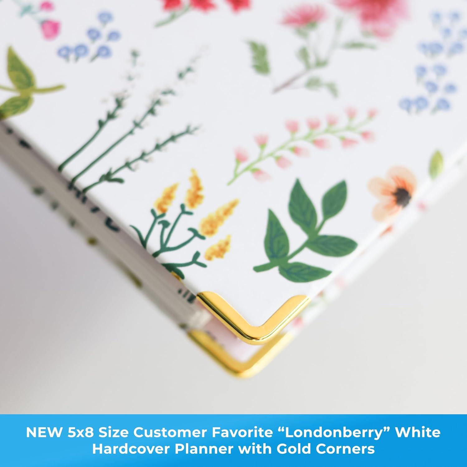 imageBlue Sky 15 Month 2026 Weekly and Monthly Planner Calendar October 2025 December 2026 85quot x 11quot Hard Cover Durable Twin Wire Binding Laminated Tabs Storage Pocket Includes Ruler Sticky Notes ampamp Stickers LondonberryLondonberry 2026