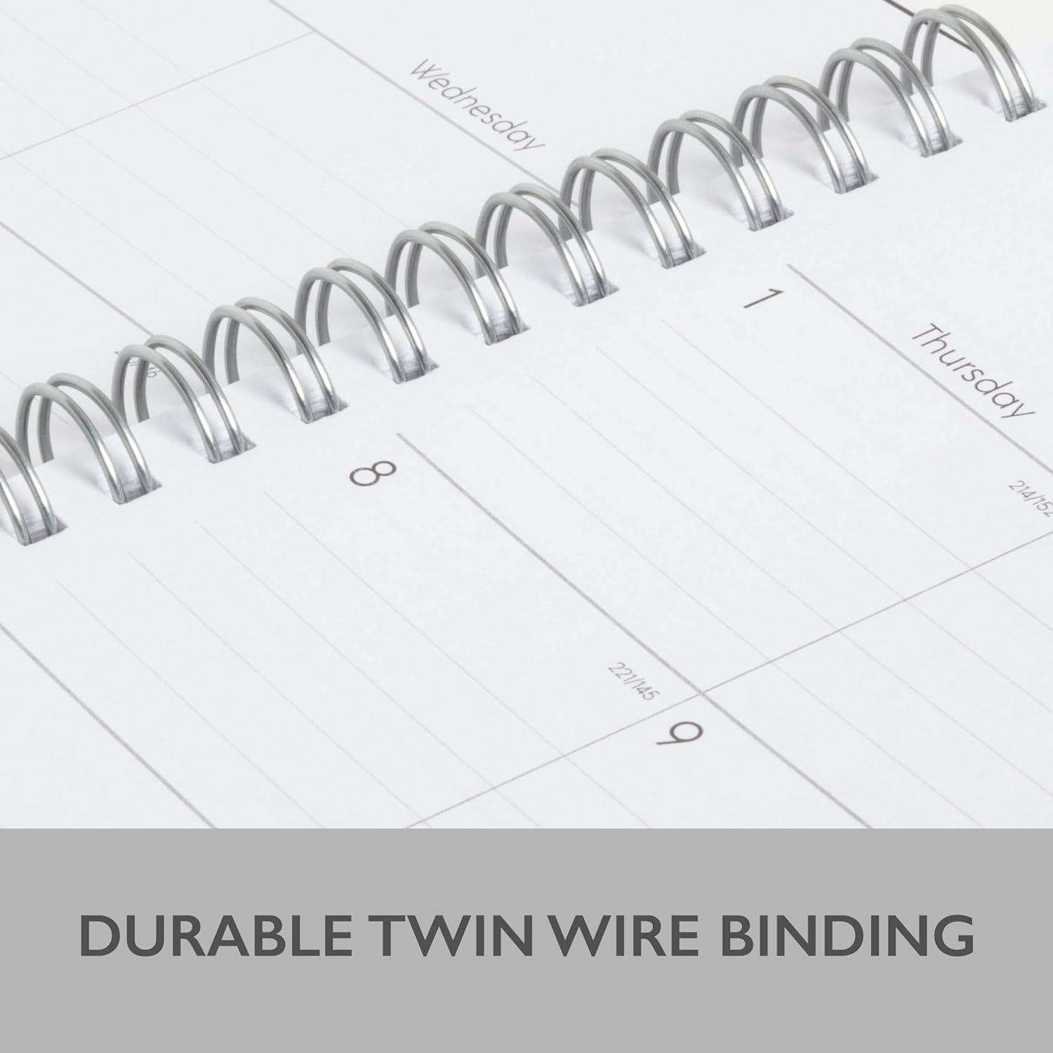 imageBlue Sky 20252026 Weekly and Monthly Academic Year Planner Calendar July June 85quot x 11quot Flexible Cover Wirebound Laminated Tabs Storage Pocket Enterprise Enterprise 20252026 85quot x 11quotEnterprise 20242025