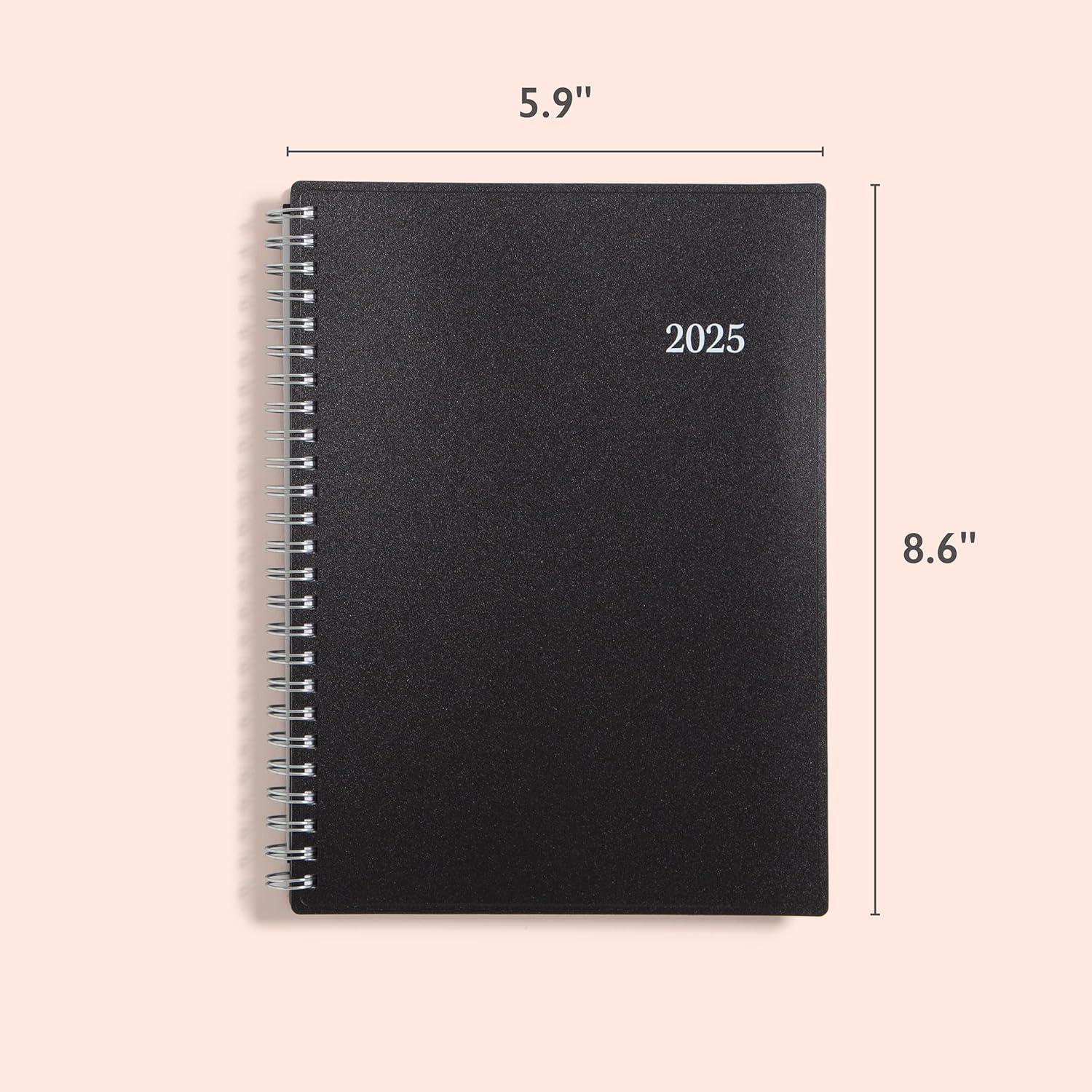 imageBlue Sky 2026 15Month Weekly and Monthly Mini Planner Calendar Includes October 2025 December 2026 3625quot x 6125quot Flexible Cover Wirebound Laminated Tabs EnterpriseEnterprise 2025