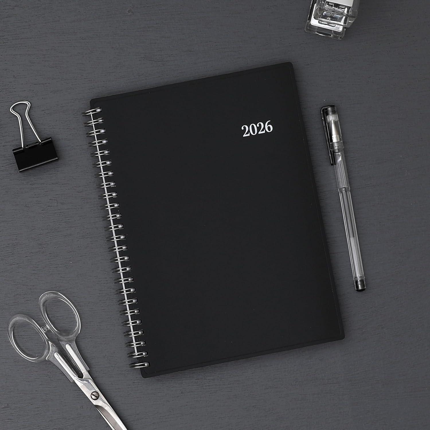 imageBlue Sky 2026 15Month Weekly and Monthly Mini Planner Calendar Includes October 2025 December 2026 3625quot x 6125quot Flexible Cover Wirebound Laminated Tabs EnterpriseEnterprise 2026