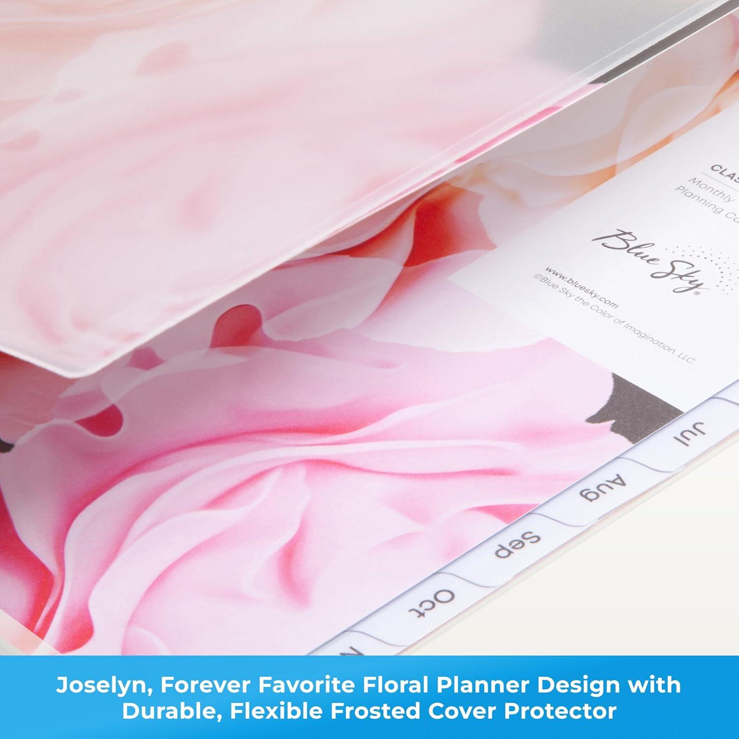 imageBlue Sky 2026 Monthly Planner Calendar January 2026 December 2026 8quot x 10quot Flexible Frosted Cover Laminated Tabs Durable Twin Wire Binding LindleyJoselyn 2026