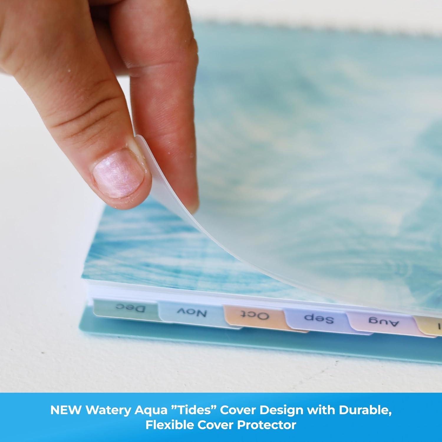 imageBlue Sky 2026 Weekly and Monthly Planner Calendar January 2026 December 2026 5875 x 8625 Flexible Cover Storage Pocket Ruler Colorful Interior Includes Extra 30 Sheets of Notes BlackTides 2026