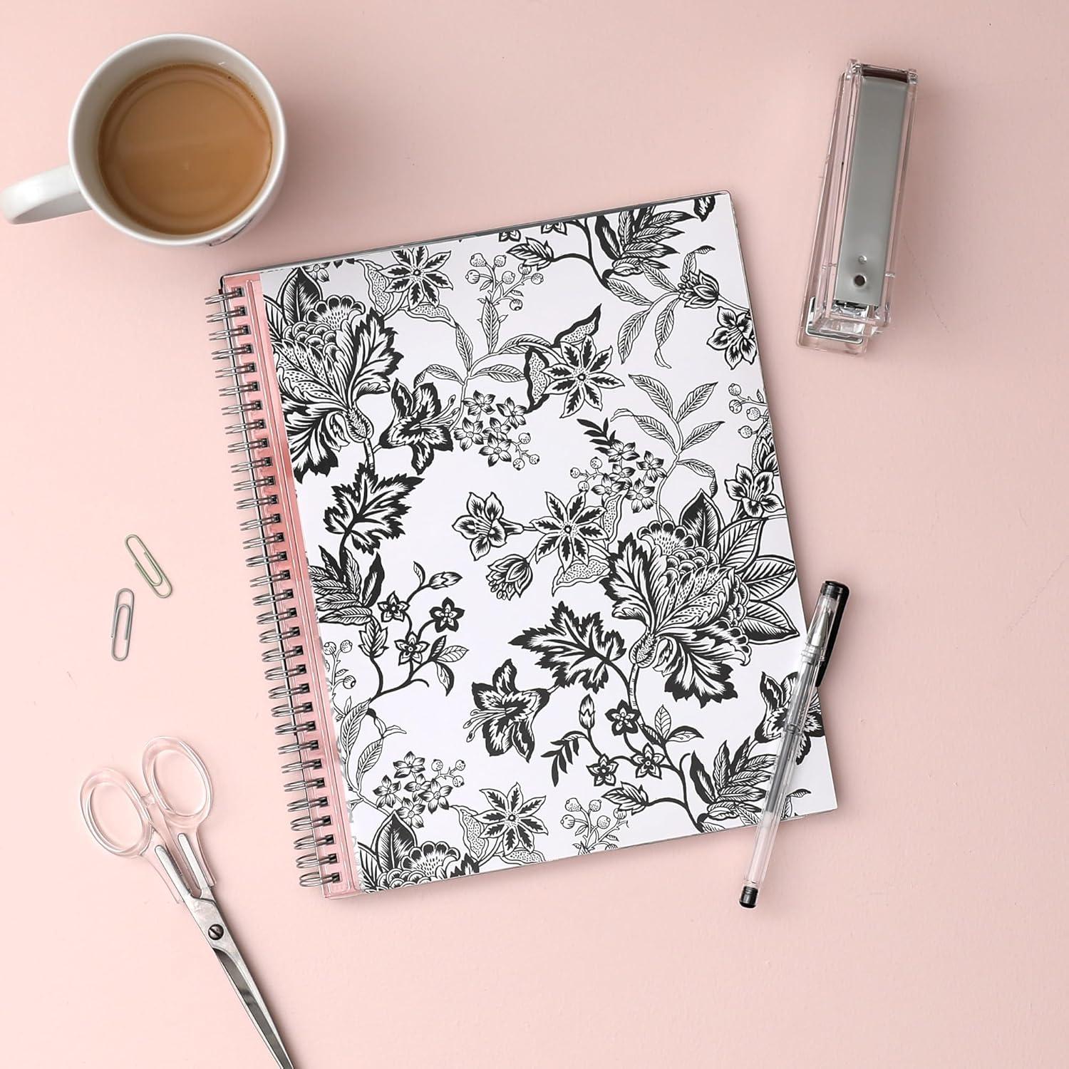 imageBlue Sky 2026 Weekly and Monthly Planner Calendar January 2026 December 2026 85quot x 11quot Clear Pocket Cover Laminated Tabs Durable Twin Wire Binding Storage Pocket AnaleisAnaleis 2026