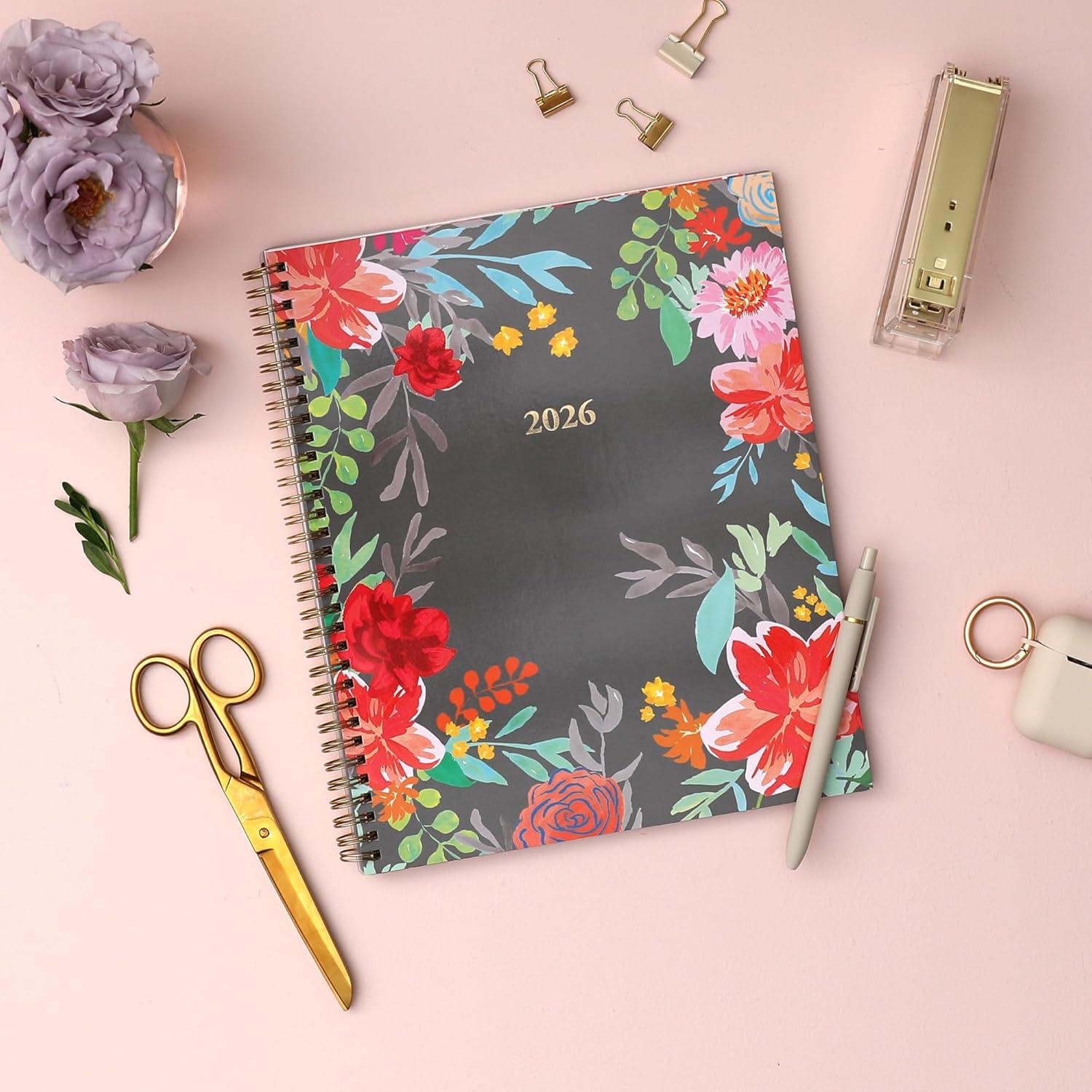 imageBlue Sky 2026 Weekly and Monthly Planner Calendar January 2026 December 2026 85quot x 11quot Flexible Cover Laminated Tabs Durable Twin Wire Binding Storage Pocket SophieSophie 2026