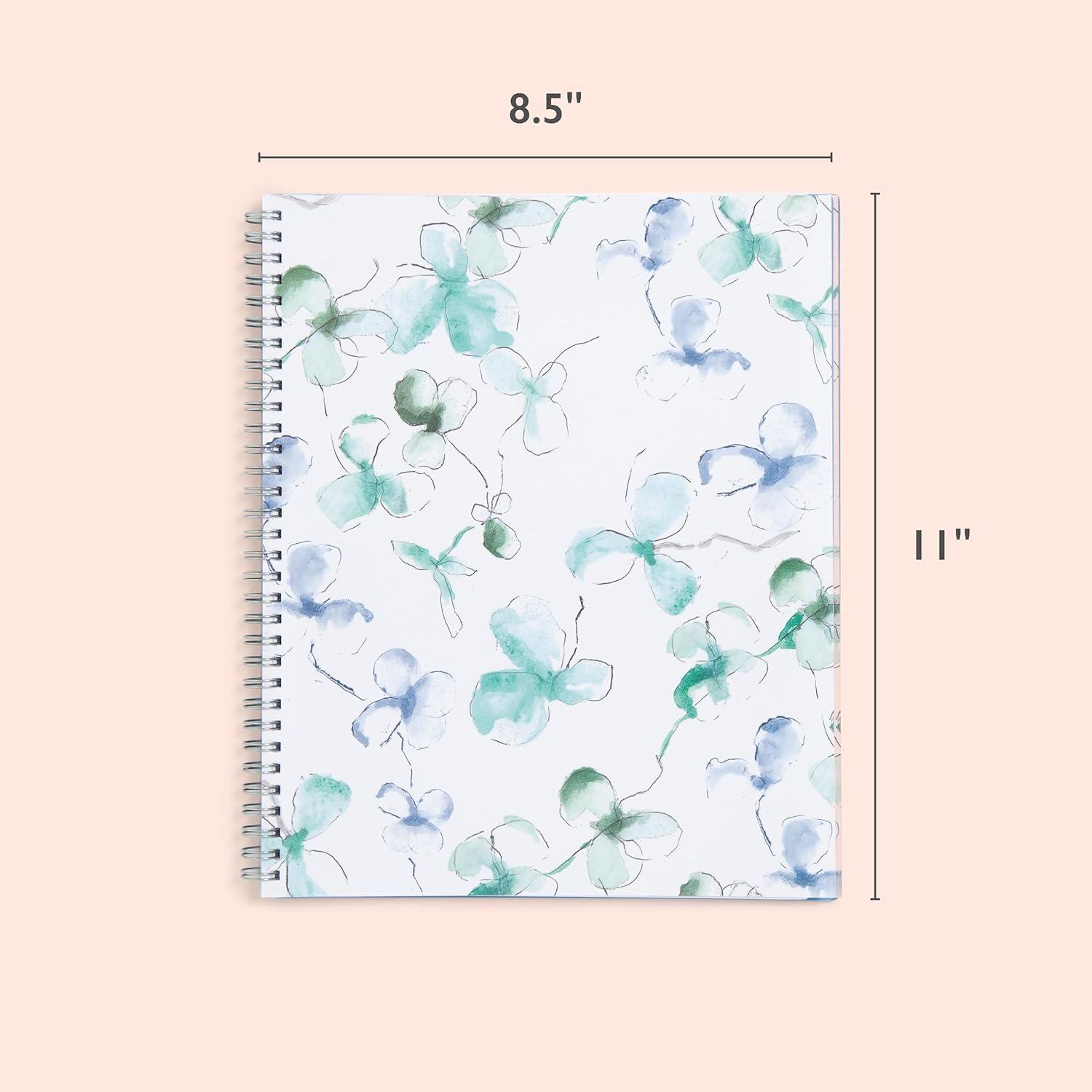 imageBlue Sky 2026 Weekly and Monthly Planner Calendar January 2026 December 2026 85quot x 11quot Flexible Cover Laminated Tabs Durable Twin Wire Binding Storage Pocket LindleyLindley 2025