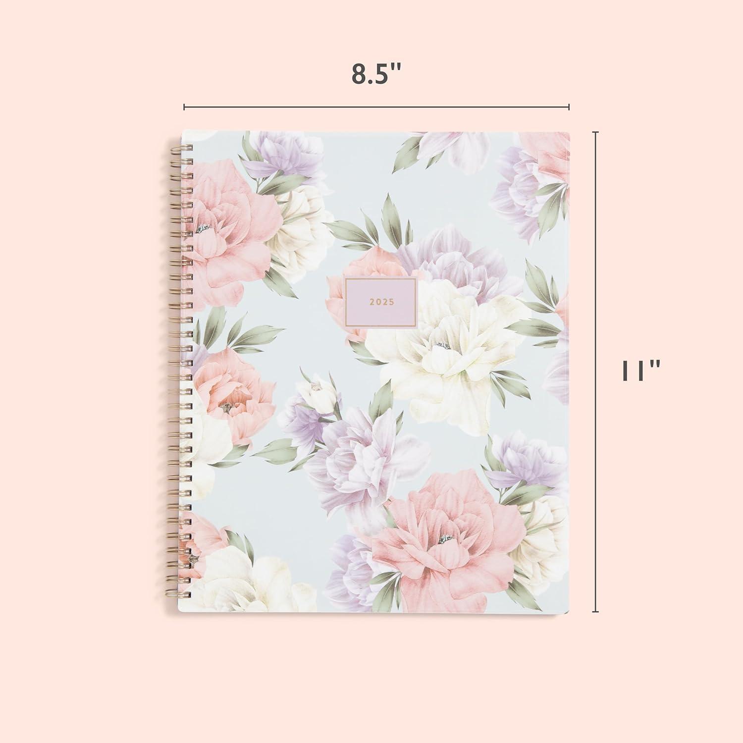 imageBlue Sky 2026 Weekly and Monthly Planner Calendar January 2026 December 2026 85quot x 11quot Flexible Cover Laminated Tabs Durable Twin Wire Binding Storage Pocket TulaTula 2025