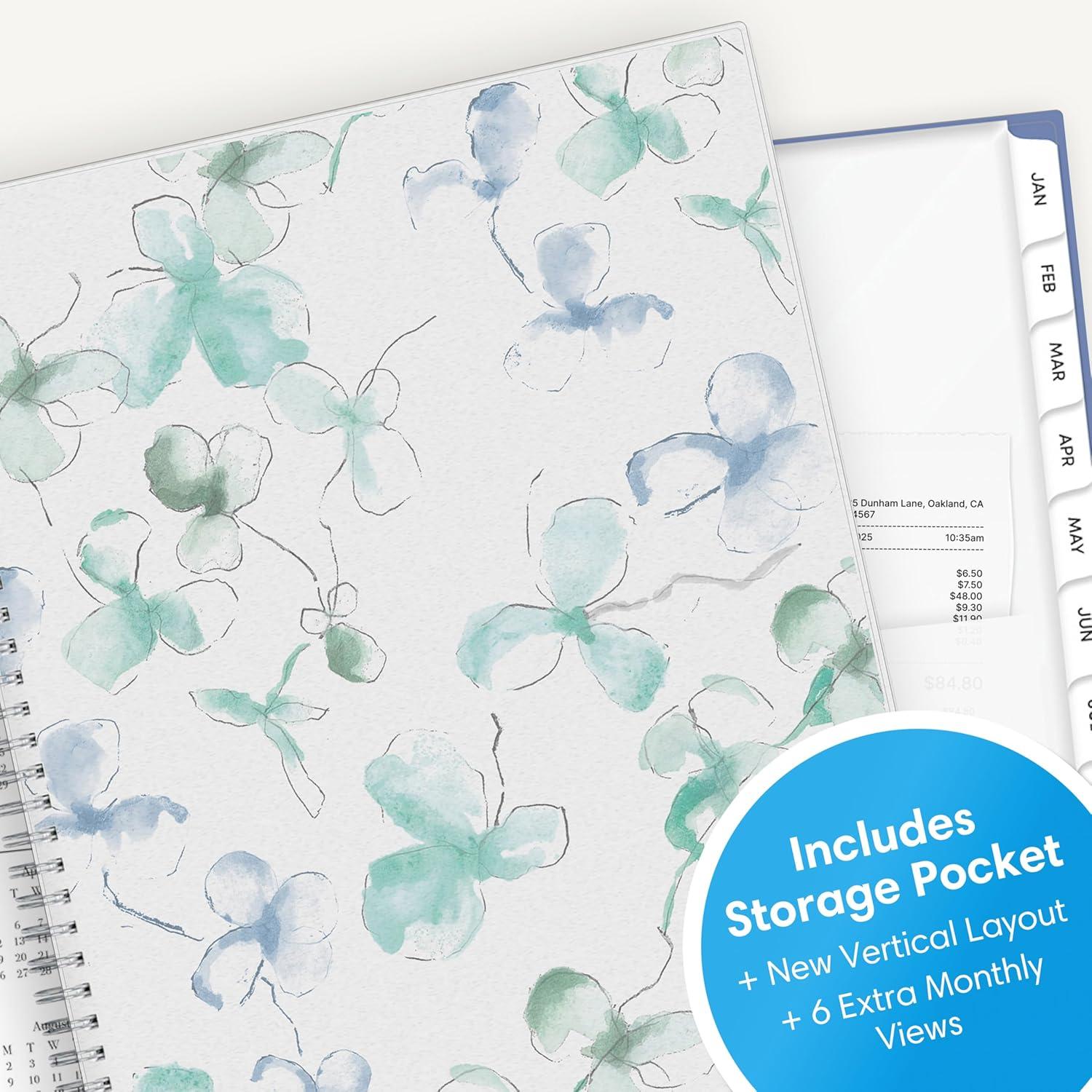 imageBlue Sky 2026 Weekly and Monthly Planner Calendar January 2026 December 2026 85quot x 11quot Flexible Cover Laminated Tabs Durable Twin Wire Binding Storage Pocket LindleyLindley 2026