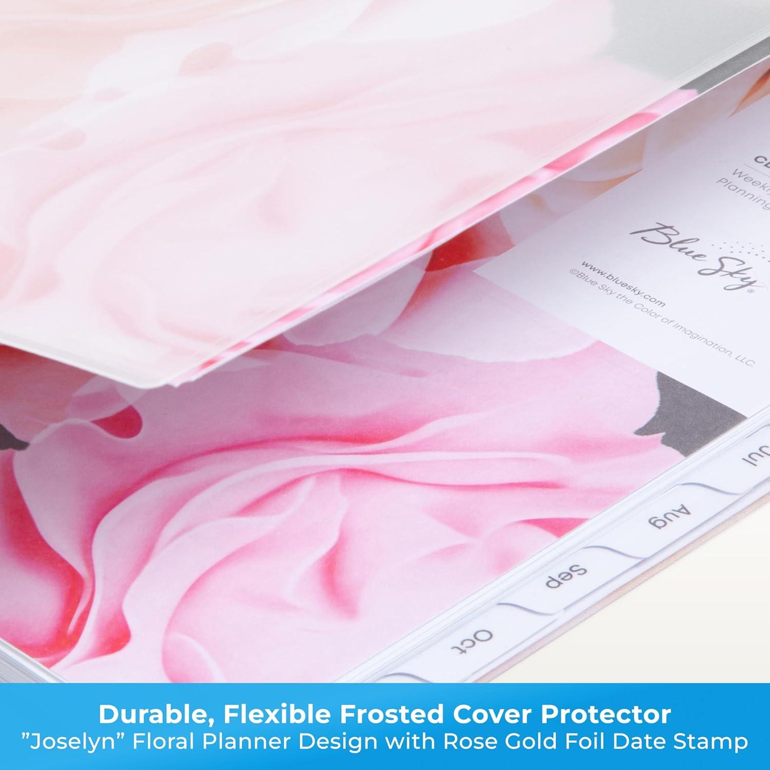 imageBlue Sky 2026 Weekly and Monthly Planner Calendar January 2026 December 2026 85quot x 11quot Flexible Cover Laminated Tabs Durable Twin Wire Binding Storage Pocket JoselynJoselyn 2026