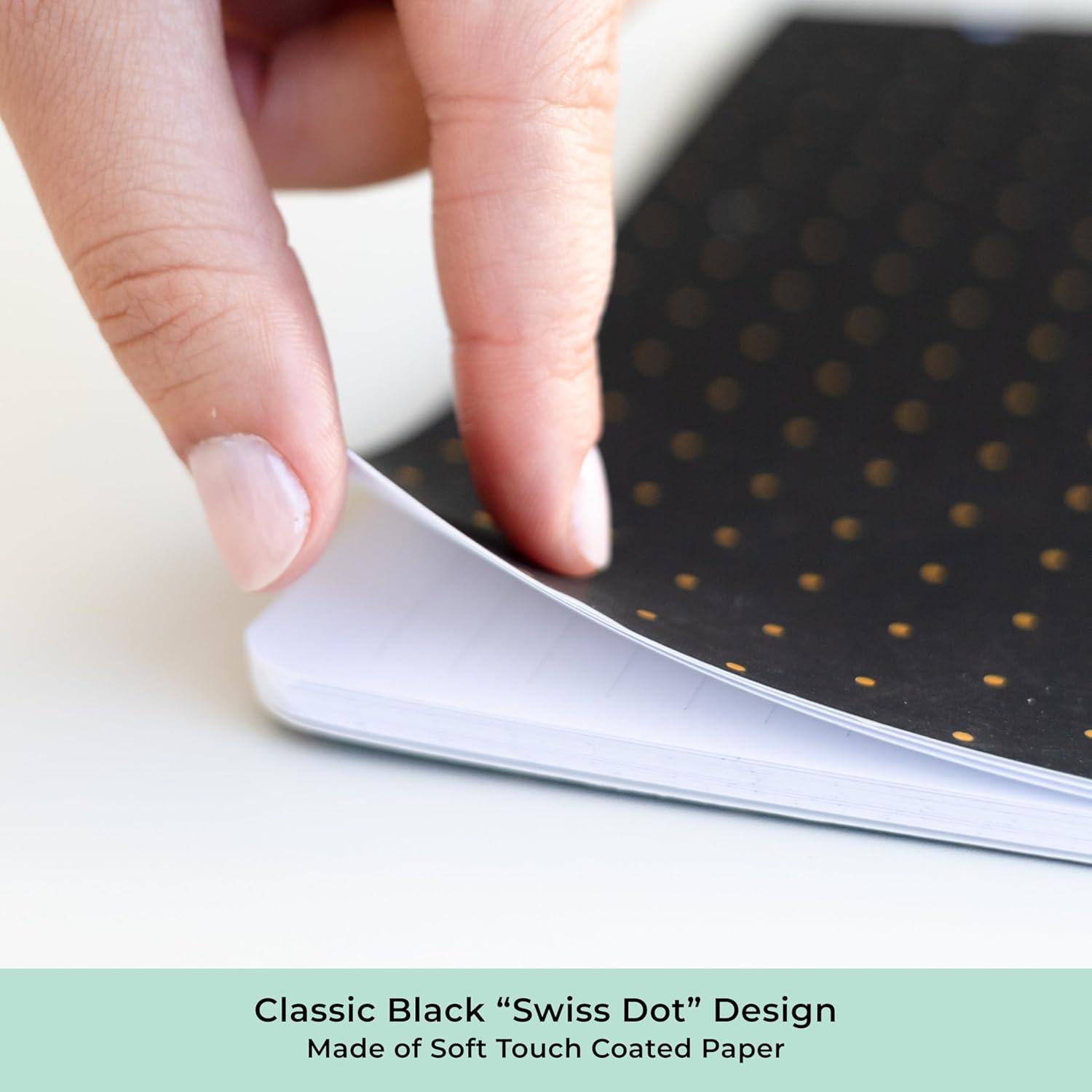 imageBlue Sky Day Designer 24 Month 2026 Monthly Planner Calendar January 2026 December 2027 85quot x 11quot Flexible Cover Stapled Binding Swiss Dot BlackSwiss Dot Black 2026