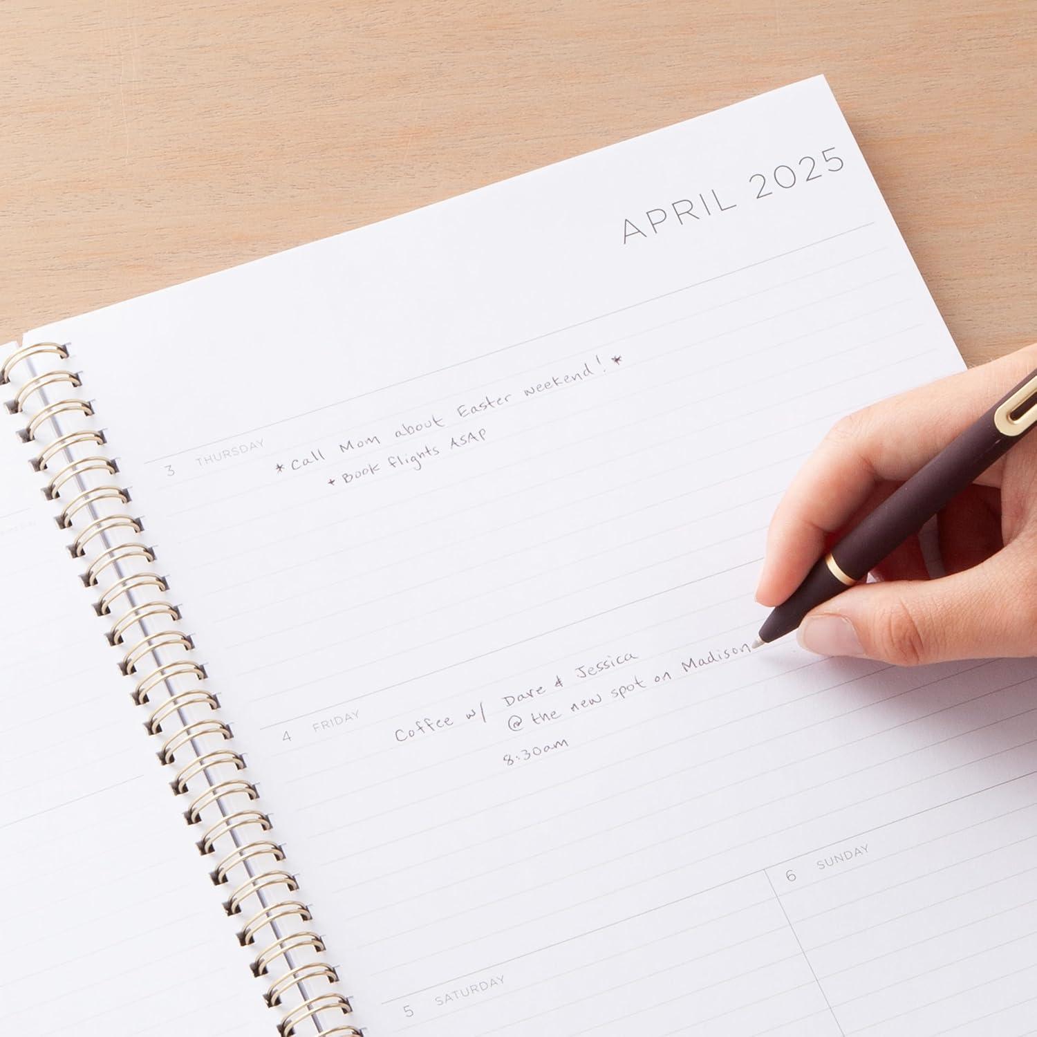 imageBlue Sky Kelly Ventura 2026 Weekly and Monthly Planner Calendar January 2026 December 2026 5quot x 8quot Flexible Cover Laminated Tabs Durable Twin Wire Binding Storage Pocket Magenta BloomsMagenta Blooms 2025