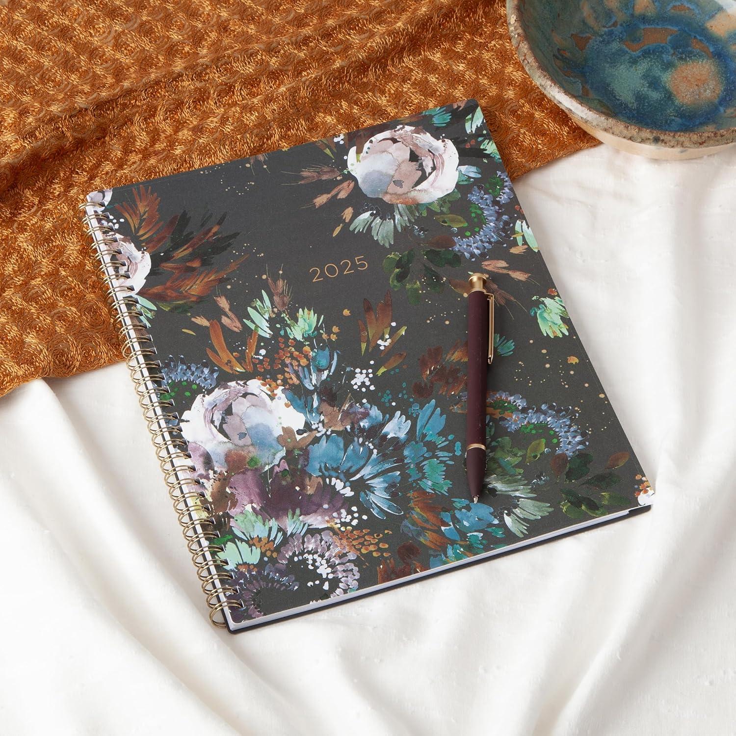 imageBlue Sky Kelly Ventura 2026 Weekly and Monthly Planner Calendar January 2026 December 2026 5quot x 8quot Flexible Cover Laminated Tabs Durable Twin Wire Binding Storage Pocket Midnight GardenMidnight Garden 2025