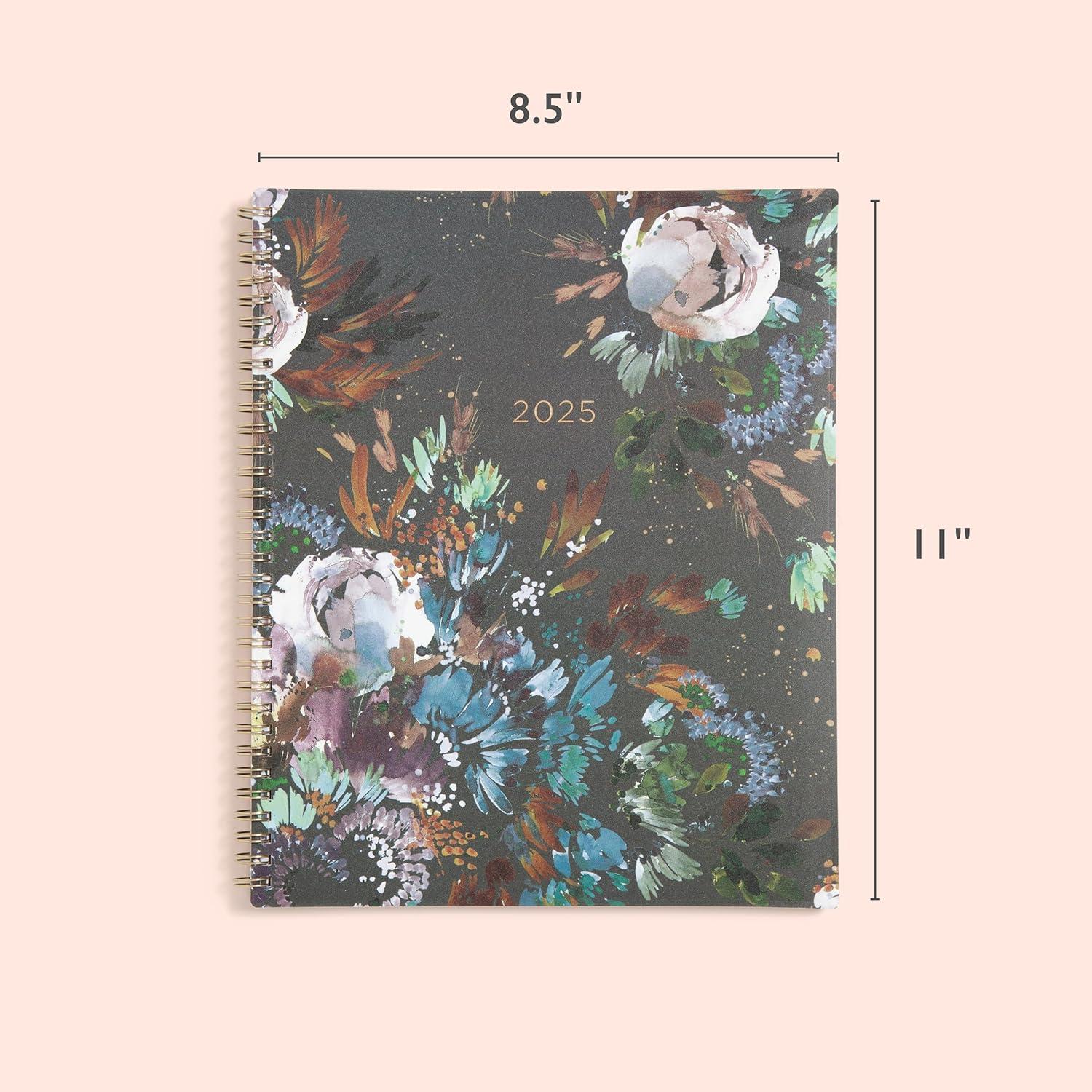 imageBlue Sky Kelly Ventura 2026 Weekly and Monthly Planner Calendar January 2026 December 2026 5quot x 8quot Flexible Cover Laminated Tabs Durable Twin Wire Binding Storage Pocket Midnight GardenMidnight Garden 2025