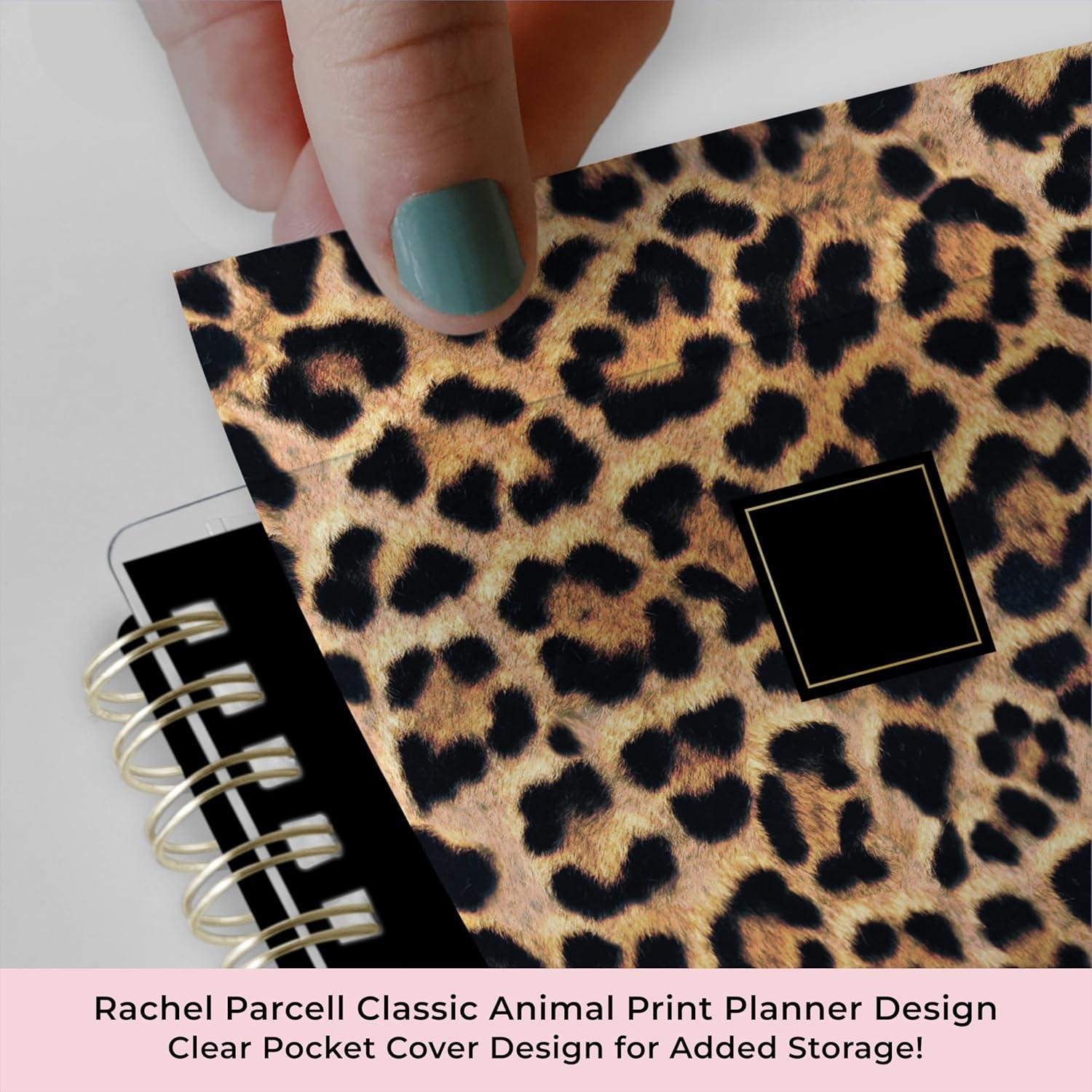 imageBlue Sky Rachel Parcell 2026 Weekly and Monthly Planner Calendar January 2026 December 2026 5quot x 8quot Clear Pocket Cover Durable Twin Wire Binding Laminated Tabs Storage Pocket Stickers AnaAna 2026