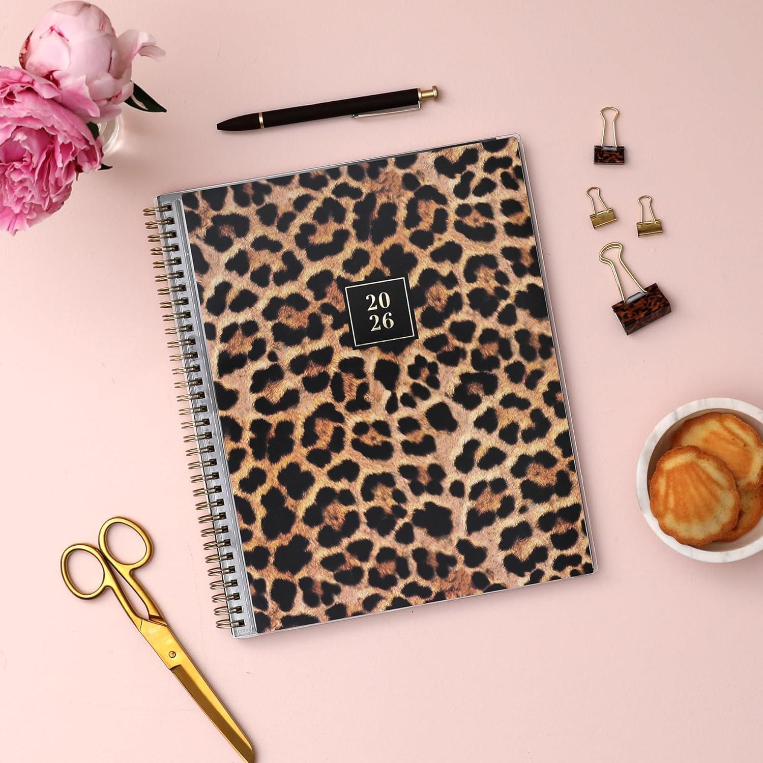 imageBlue Sky Rachel Parcell 2026 Weekly and Monthly Planner Calendar January 2026 December 2026 5quot x 8quot Clear Pocket Cover Durable Twin Wire Binding Laminated Tabs Storage Pocket Stickers AnaAna 2026