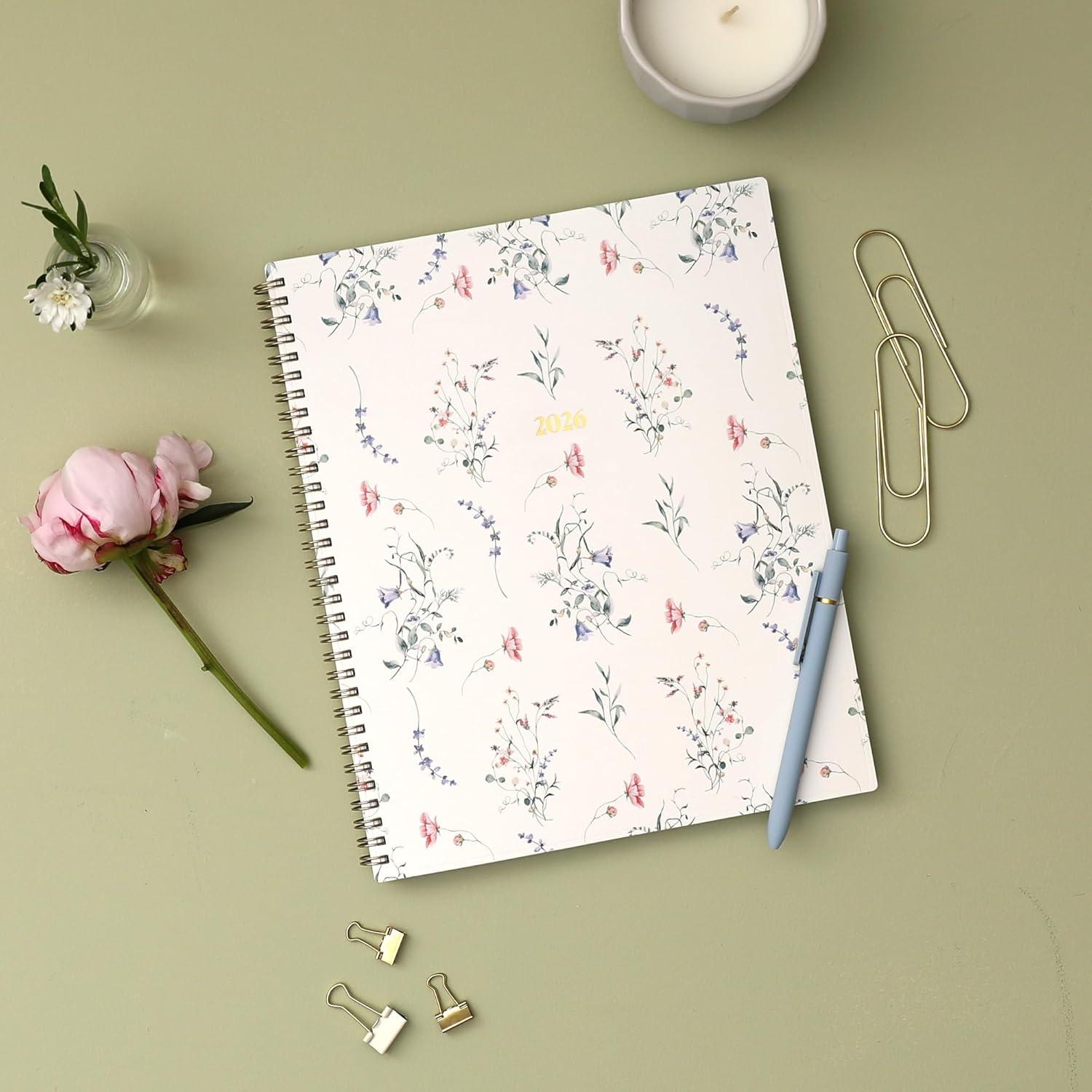 imageBlue Sky The Everygirl 2026 Weekly and Monthly Planner Calendar January 2026 December 2026 5quot x 8quot Flexible Cover Durable Twin Wire Binding Storage Pocket Includes Stickers MarisaMarisa 2026