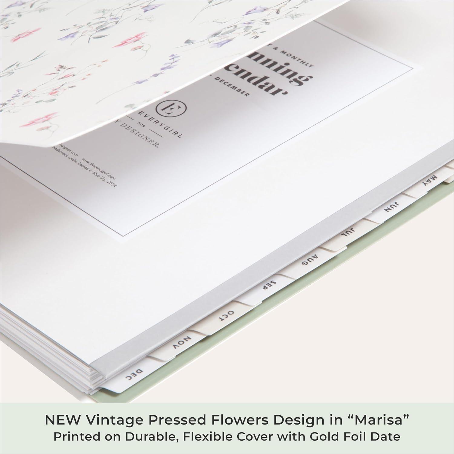 imageBlue Sky The Everygirl 2026 Weekly and Monthly Planner Calendar January 2026 December 2026 5quot x 8quot Flexible Cover Durable Twin Wire Binding Storage Pocket Includes Stickers MarisaMarisa 2026