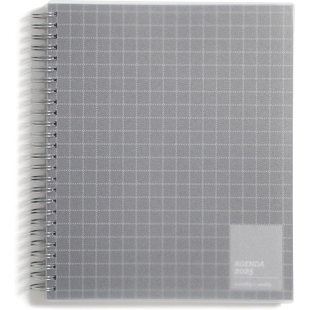 imageBlue Sky 15 Month 2026 Weekly and Monthly Planner Calendar October 2025 December 2026 7quot x 9quot Flexible Cover Durable Twin Wire Binding Laminated Tabs Includes Ruler ampamp Sticky Notes WrenAiden Dark 2025