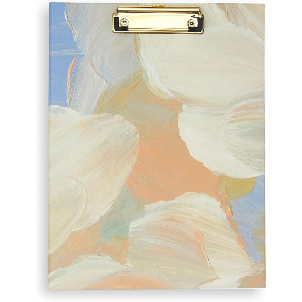 imageBlue Sky Clipfolio Letter Size NonDated Matte Laminate Cover Clipboard ampamp Notepad Professional Portfolio for Office School and Meetings Nickelson MatteNickelson Matte