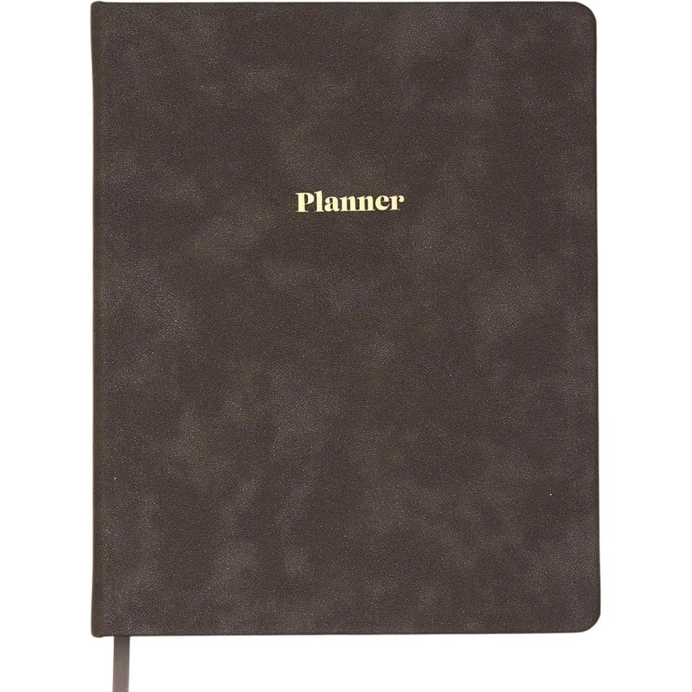imageBlue Sky Everygirl NonDated Planner Weekly ampamp Monthly Layout Bookbound Flexible Cover Goal Setting and Time Management Organizer Gray 8quot x 10quotGray