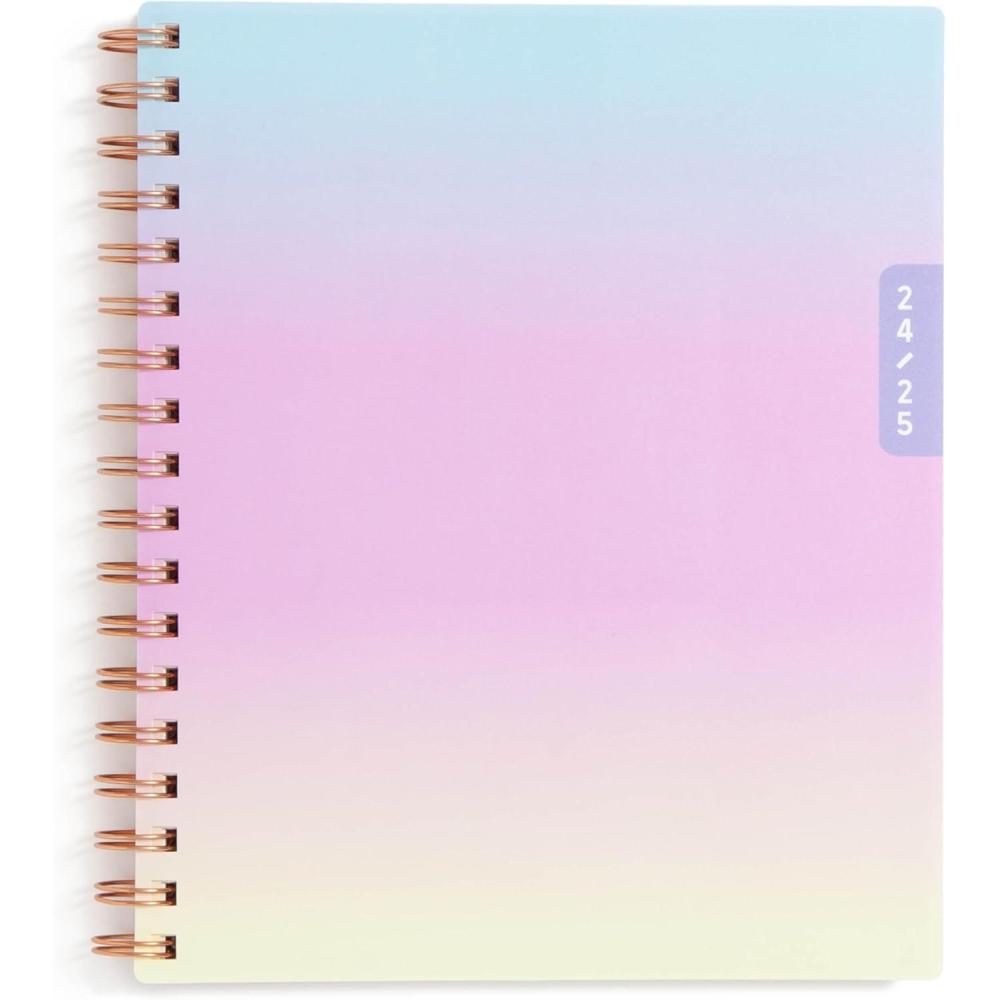 imageBlue Sky WAAV 20252026 Weekly and Monthly Academic Year Planner Calendar July 2025 June 2026 7quot x 9quot Flexible Cover Wirebound Laminated Tabs Storage Pocket LisaLisa 20242025