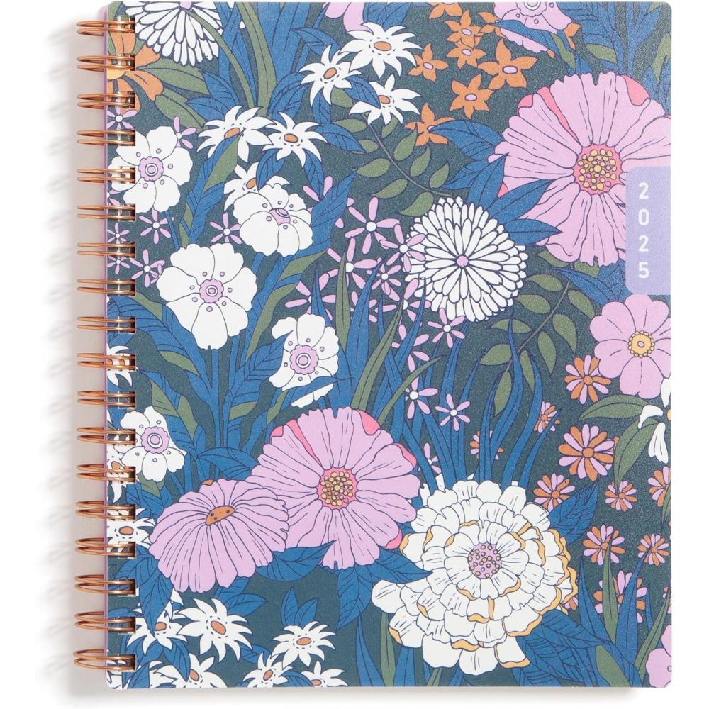 imageBlue Sky WAAV 2026 Weekly and Monthly Planner Calendar January 2026 December 2026 7quot x 9quot Flexible Cover Durable Twin Wire Binding Laminated Tabs Storage Pocket BaileyBailey 2025