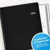 Blue Sky 2026 15-Month Monthly Planner Calendar, October 2025 – December 2026, 8” x 10”, Durable Faux Leather Cover, Laminated Tabs, Concealed Wirebound, Storage Pocket, Enterprise(Enterprise- 2026)