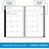 Blue Sky 2026 15-Month Weekly and Monthly Mini Planner Calendar, Includes October 2025 – December 2026, 3.625″ x 6.125″, Flexible Cover, Wirebound, Laminated Tabs, Enterprise(Enterprise- 2026)