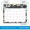 Blue Sky 2026 Monthly Wall Calendar, January 2026 – December 2026, Durable Twin Wire Binding, 11″ x 8.75″, Perfect For Home, Office And Classrooms, Baccara Dark(Baccara Dark- 2026)
