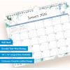 Blue Sky 2026 Monthly Wall Calendar, January 2026 – December 2026, Durable Twin Wire Binding, 11″ x 8.75″, Perfect For Home, Office And Classrooms, Baccara Dark(Lindley- 2026)