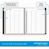 Blue Sky 2026 Weekly and Monthly Appointment Planner Calendar, January 2026 – December 2026, 8.5″ x 11″, With 15-Minute Blocks, Flexible Cover, Wirebound, Laminated Tabs, Storage Pocket, Enterprise(Enterprise- 2026)
