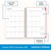 Blue Sky 2026 Weekly and Monthly Planner Calendar, January 2026 – December 2026, 5″ x 8″, Flexible Frosted Cover, Laminated Tabs, Durable Twin Wire Binding, Fly By(Fly By- 2026)