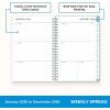 Blue Sky 2026 Weekly and Monthly Planner Calendar, January 2026 – December 2026, 5″ x 8″, Flexible Frosted Cover, Laminated Tabs, Durable Twin Wire Binding, Chloe(Chloe- 2026)
