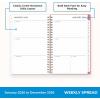 Blue Sky 2026 Weekly and Monthly Planner Calendar, January 2026 – December 2026, 5″ x 8″, Flexible Frosted Cover, Laminated Tabs, Durable Twin Wire Binding, Fly By(Fly By- 2026)