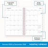 Blue Sky 2026 Weekly and Monthly Planner Calendar, January 2026 – December 2026, 8.5″ x 11″, Flexible Cover, Laminated Tabs, Durable Twin Wire Binding, Storage Pocket, Joselyn(Joselyn- 2026)