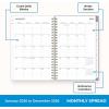 Blue Sky 2026 Weekly and Monthly Planner Calendar, January 2026 – December 2026, 8.5″ x 11″, Flexible Cover, Laminated Tabs, Durable Twin Wire Binding, Storage Pocket, Tula(Tula- 2026)
