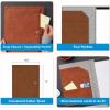 Blue Sky ASMBLD Faux Leather Padfolio, 12.13″ x 9.45″, Letter Size, Non-Dated, Professional Portfolio with Notepad, Business Organizer for Meetings and Office, Tan(Tan)