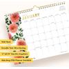 Blue Sky Artisans & Makers Sara Harding 2026 Wall Calendar, January 2026 – December 2026, 11″ x 8.75″, Durable Twin Wire Binding, Perfect For Home, Office And Classrooms, Bright Dahlias(Bright Dahlias- 2026)