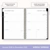 Blue Sky Ashley G 2026 Weekly and Monthly Planner Calendar, January 2026 – December 2026, 5.875″ x 8.625″, Flexible Cover, Durable Twin Wire Binding, Pocket & Extra Notes Pages, Sweetheart Black(Sweetheart Black- 2026)