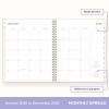 Blue Sky Ashley G 2026 Weekly and Monthly Planner Calendar, January 2026 – December 2026, 8.5″ x 11″, Flexible Cover, Durable Twin Wire Binding, Laminated Tabs, Pocket & Stickers, Shooting Stars Cream(Shooting Stars Cream- 2026)