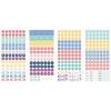 Blue Sky Every Day & Every Occasion 2200+ Sticker Pack, Planner and Calendar Pack, 4.49” x 9.06”, Full Color and Gold Foil, 24 Sheets