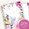 Blue Sky Kelly Ventura 2026 Weekly and Monthly Planner Calendar, January 2026 – December 2026, 5″ x 8″, Flexible Cover, Laminated Tabs, Durable Twin Wire Binding, Storage Pocket, Magenta Blooms(Magenta Blooms- 2026)