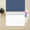 Blue Sky Weekly Planner Pad 300g Cardboard, Non-Dated Weekly Safety Wirebound Top Bound (Navy, 12″ x 9″)(Navy)