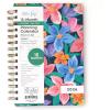Blue Sky 15 Month 2026 Weekly and Monthly Planner Calendar, October 2025 – December 2026, 5″ x 8″, Hard Cover, Durable Twin Wire Binding, Laminated Tabs, Storage Pocket, Includes Ruler, Sticky Notes & Stickers, Nerina(Nerina- 2026)