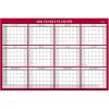 Blue Sky 2026 Laminated Erasable Wall Calendar, Double Sided With Two Monthly Layouts, 48″ x 32″, Perfect For Workplace And Classrooms, With Pen, Classic Red(Classic Red- 2026)