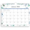 Blue Sky 2026 Monthly Wall Calendar, January 2026 – December 2026, Durable Twin Wire Binding, 11″ x 8.75″, Perfect For Home, Office And Classrooms, Baccara Dark(Lindley- 2026)