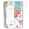 Blue Sky Day Designer 2026 Weekly and Monthly Planner Calendar, January 2026 – December 2026, 8.5″ x 11″, Clear Pocket Cover, Durable Twin Wire Binding, Includes Storage Pocket, Stickers, Peyton White(Peyton White- 2026)